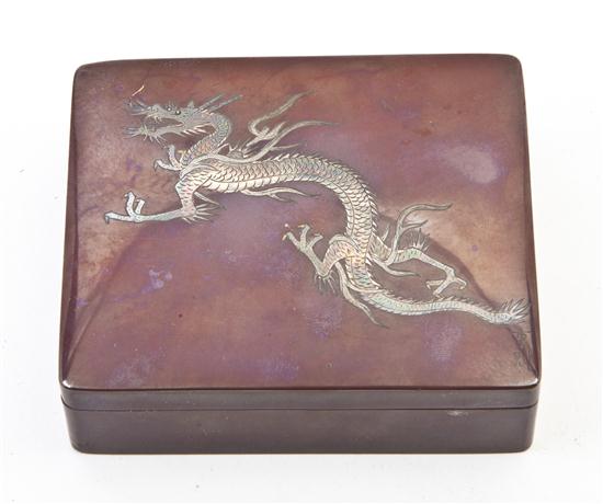 *A Japanese Metal Cigarette Box