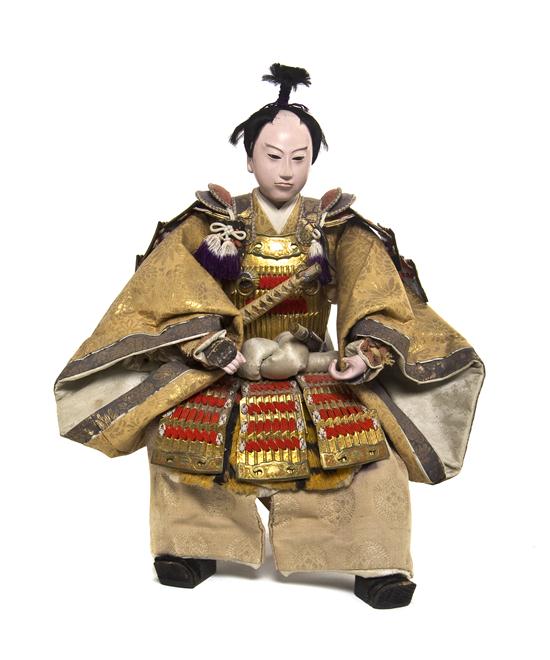 A Japanese Model of a Samurai the