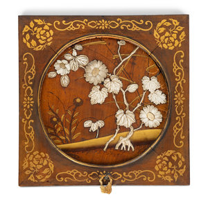 A Japanese Mother-of-Pearl and Bone