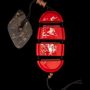 A Japanese Mother-of-Pearl Inlaid
