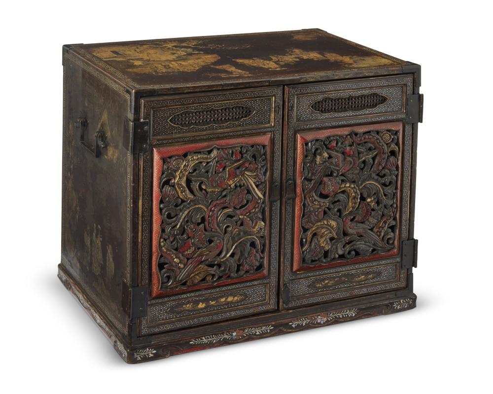 A JAPANESE NANBAN INLAID