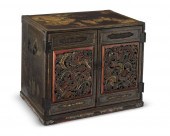 A JAPANESE NANBAN INLAID LACQU