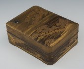 A Japanese Nashiji Lacquer Cov