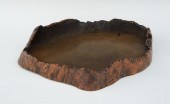 A Japanese Natural Burlwood Ro