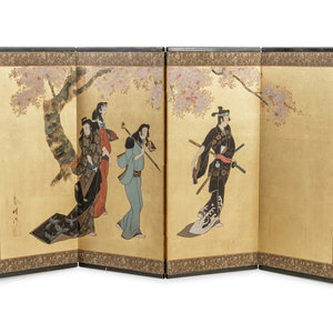 A Japanese Paper Four-Panel
