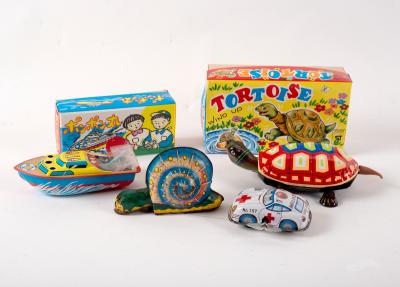 A Japanese pop-pop boat with