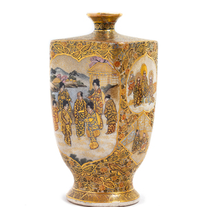 A Japanese Satsuma Porcelain Vase
