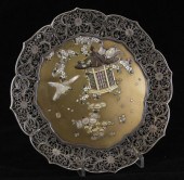 A Japanese shibayama and silve