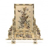 * A Japanese Shibayama Inlaid