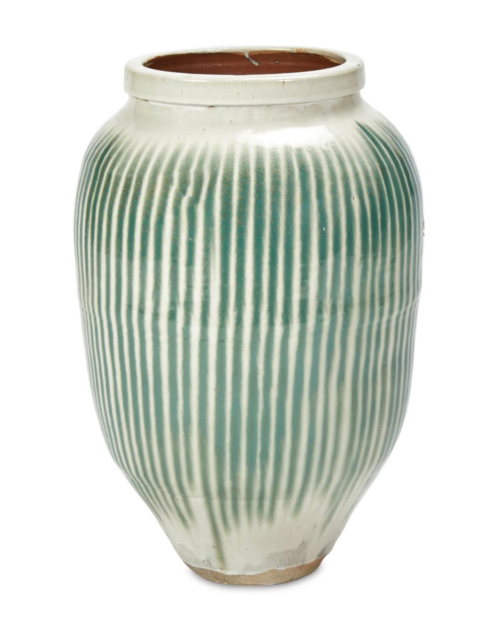 A JAPANESE SHIGARAKI STONEWARE