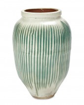 A JAPANESE SHIGARAKI STONEWARE
