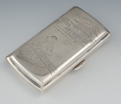 A Japanese Signed Sterling Silver