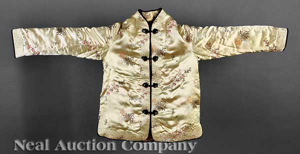 A Japanese Silk Robe probably early