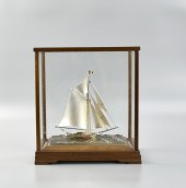 A JAPANESE STERLING SILVER SAI