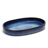 A JAPANESE STUDIO BLUE GLAZED