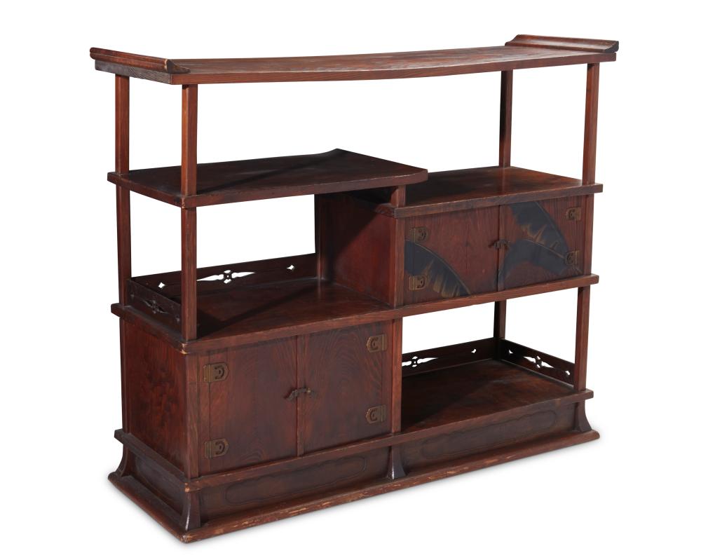 A JAPANESE-STYLE DISPLAY CABINETA