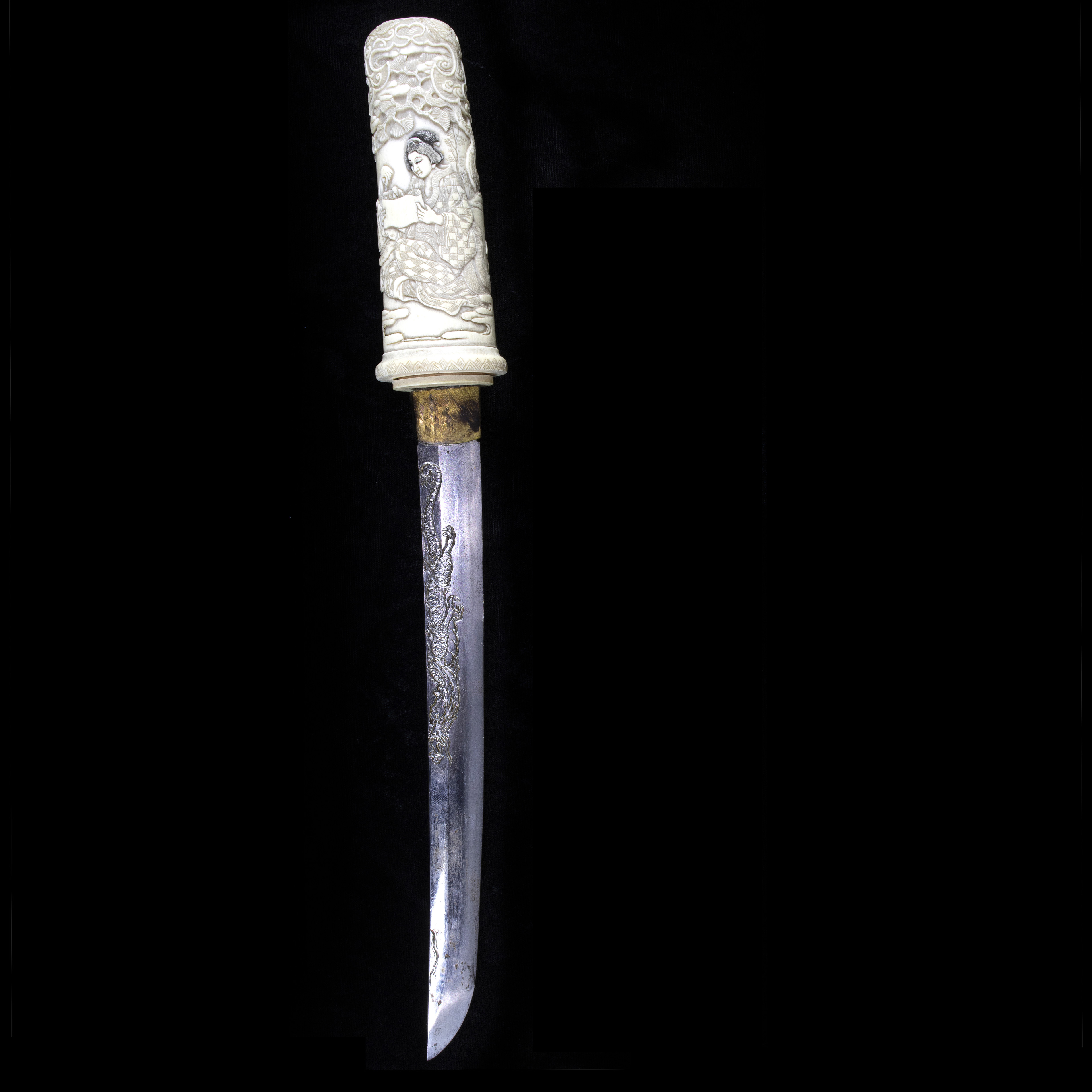 A JAPANESE TANTO, THE BLADE