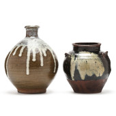 A JAPANESE TEA LEAF HOLDER  CH