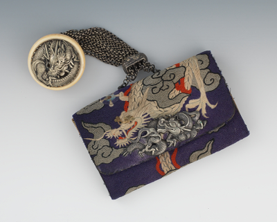 A Japanese Tobacco Pouch with