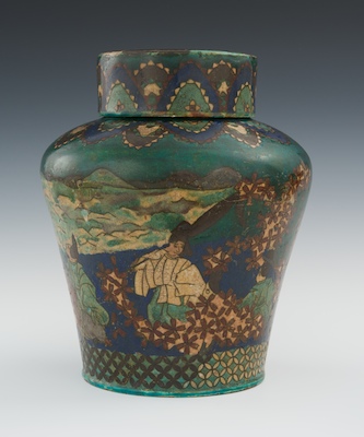 A Japanese Totai Cloisonne Lidded