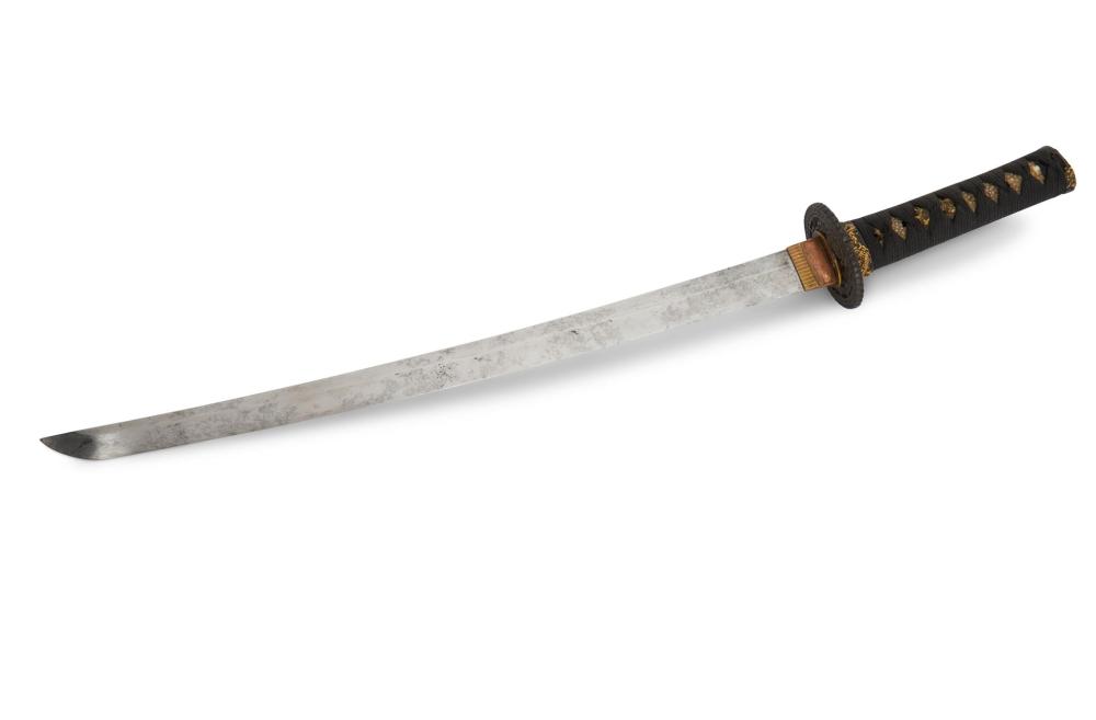 A JAPANESE WAKAZASHI SWORDA