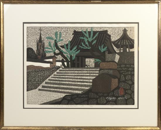 * A Japanese Woodblock Print