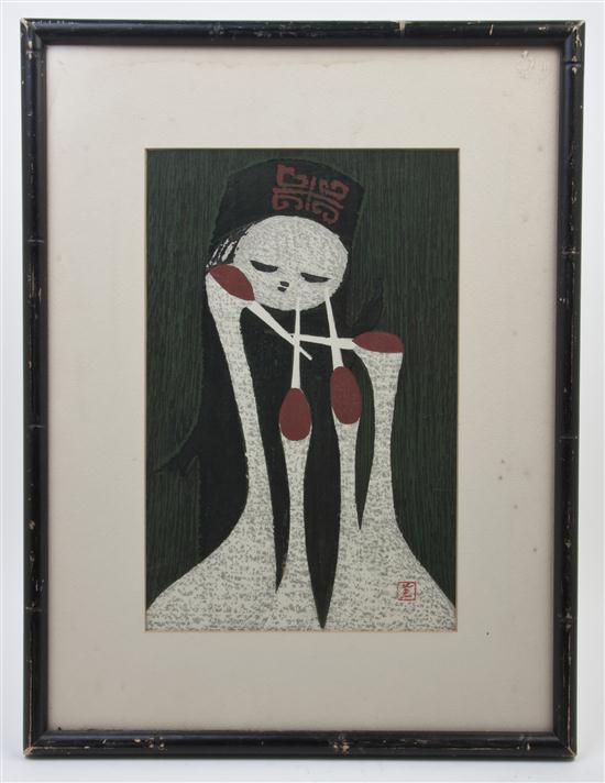 A Japanese Woodblock Print Kaoru
