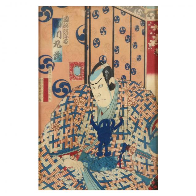 A JAPANESE WOODBLOCK PRINT OF A