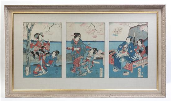 A Japanese Woodblock Print