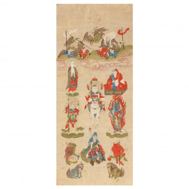 A JAPANESE WORK ON PAPER OF