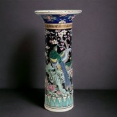 A JAPANESE YAMATOKU ENAMELS PA