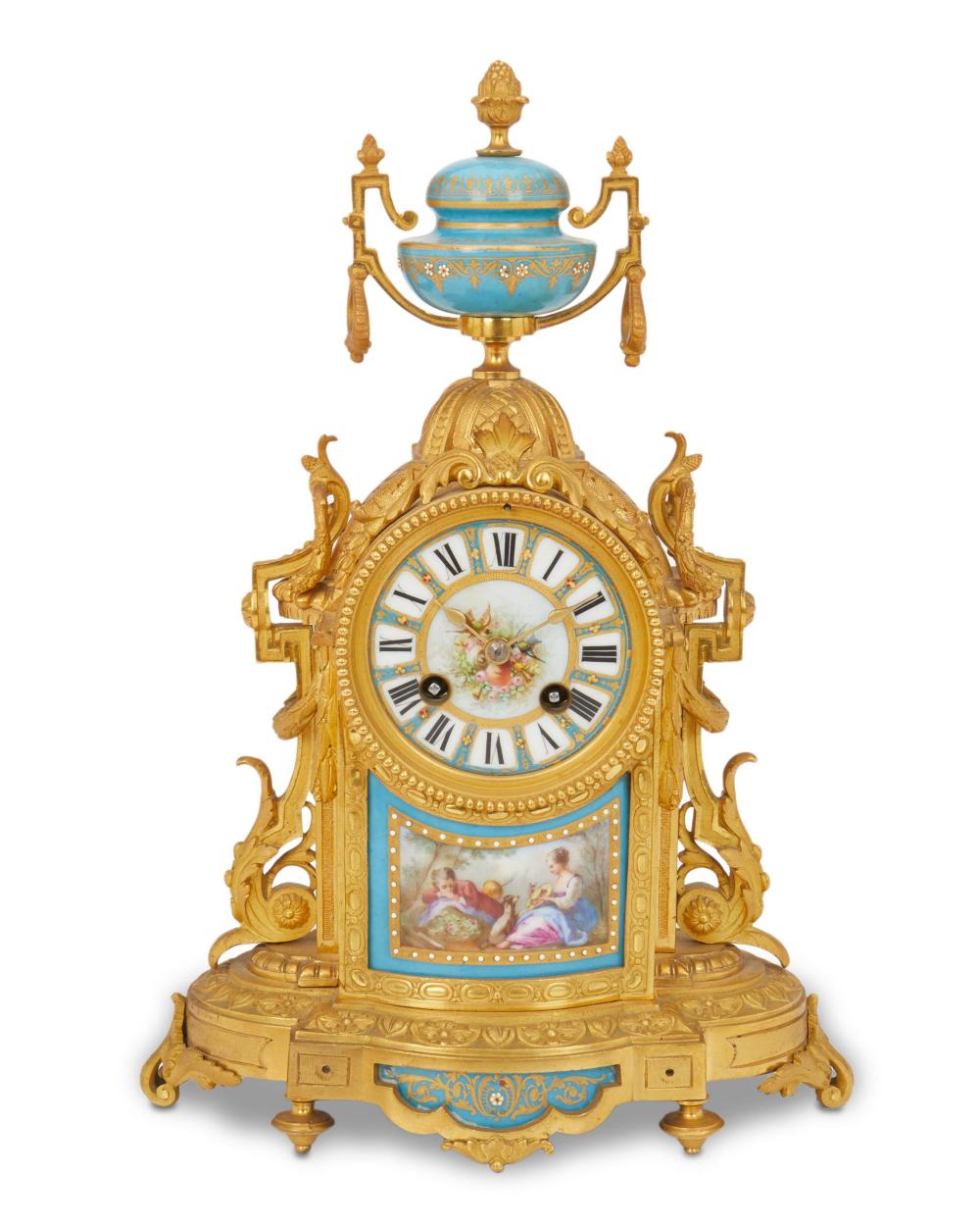 A JAPY FRèRES GILT-BRONZE AND