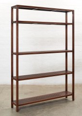 A JASPER OAK FIVE TIER ETAGERE