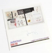 A JEAN-MICHEL BASQUIAT AUTOGRA