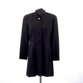 A Jean Muir wool crepe Nehru s