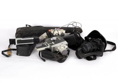 A Jelco Eight cine camera, a