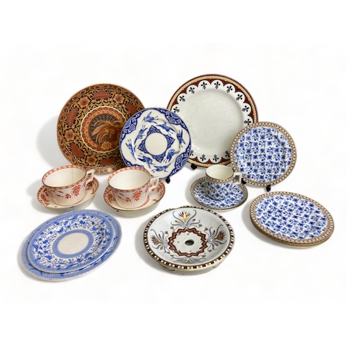 A JOB LOT OF MINTON & BROWNFIELD