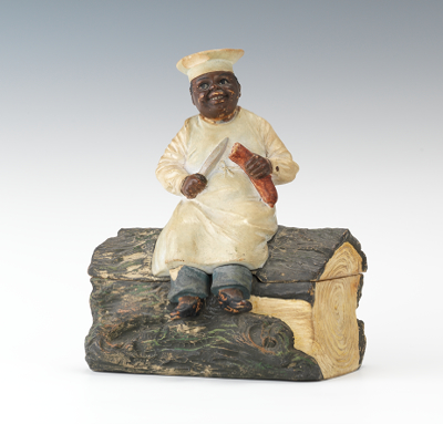 A Johann Maresch Tobacco Jar with