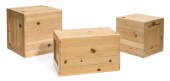 A John Dickinson pine crate ta