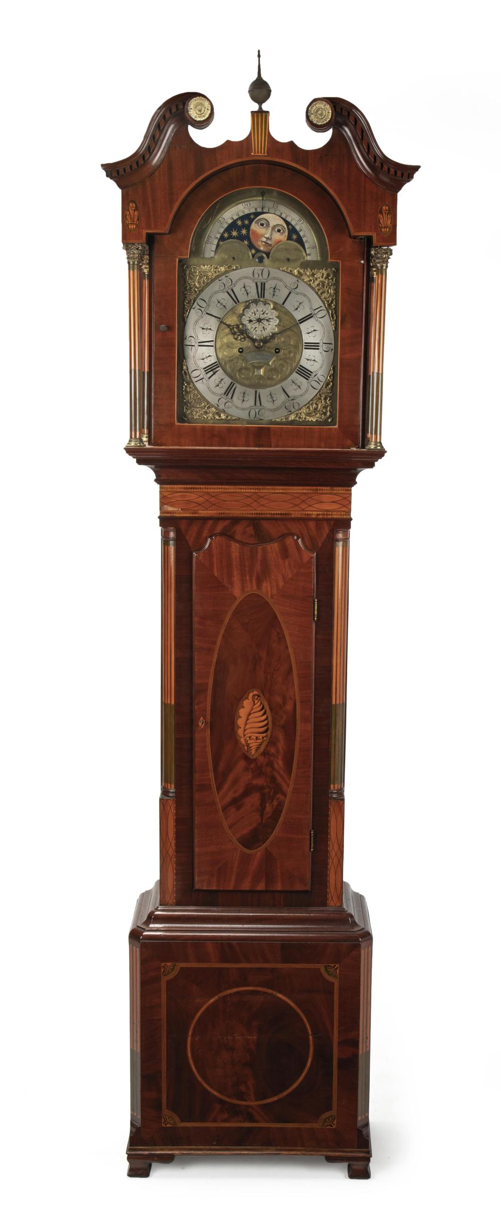 A JOHN HAMILTON GLASGOW LONG-CASE