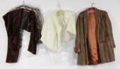 A John Orton cream fur bolero