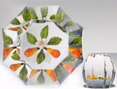 A JOHNE PARSLEY FACETED PEAR B