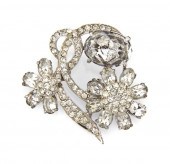 A Joseph Wiesner Rhinestone Br