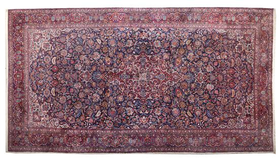 A Jozan Sarouk Wool Rug circa