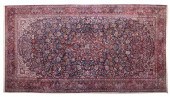 A Jozan Sarouk Wool Rug circa