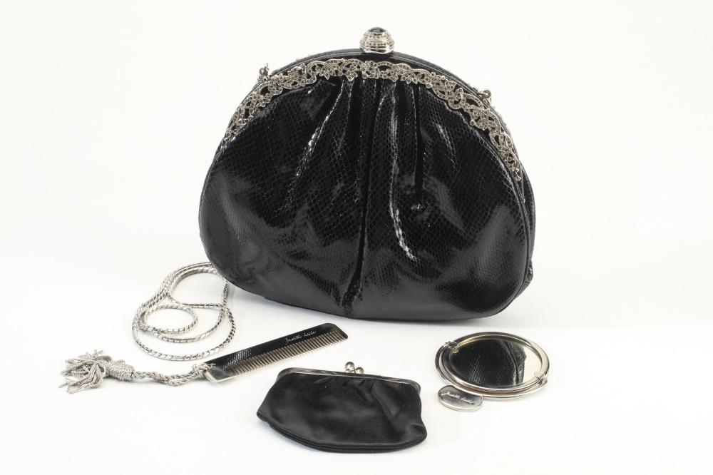 A JUDITH LEIBER EVENING CLUTCH