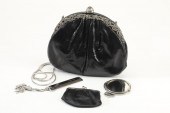 A JUDITH LEIBER EVENING CLUTCH