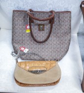 A JUDITH LEIBER & FURLA HANDBA