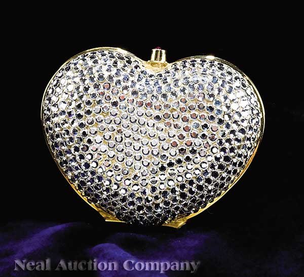 A Judith Leiber Heart Shaped