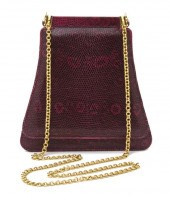 A Judith Leiber Pink Lizardski